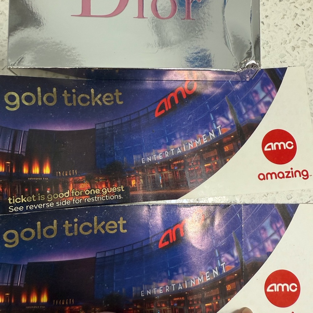 AMC Gold Ticket Set